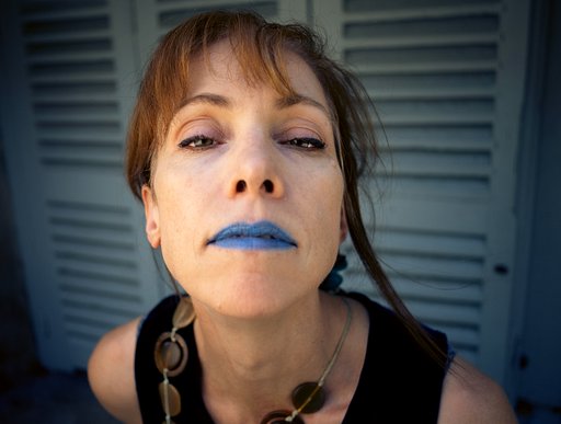 6. S Martin blue dress wide angle